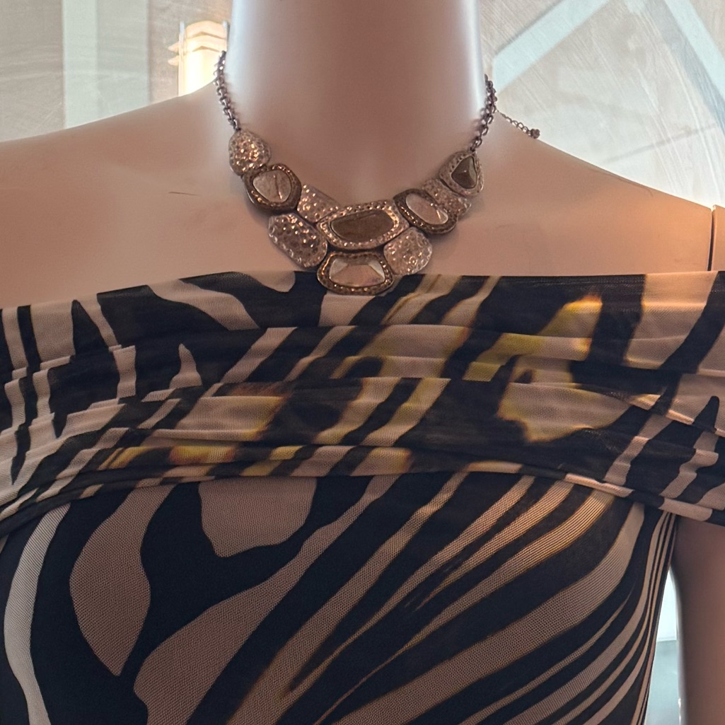 Premier Designs Gold/Silver Multi Tone Necklace